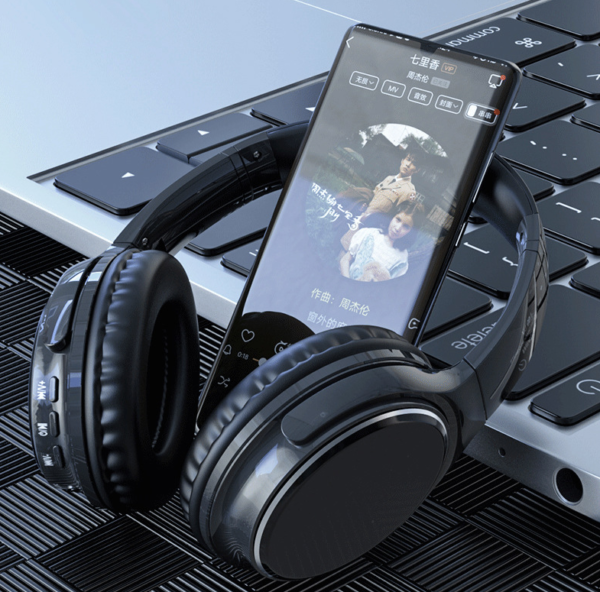Light Blue ANC Headphones + Free VIP Music Subscription  Light Blue Reference Headphones   40mm Graphene Drivers & Ultra-Light (220g)
